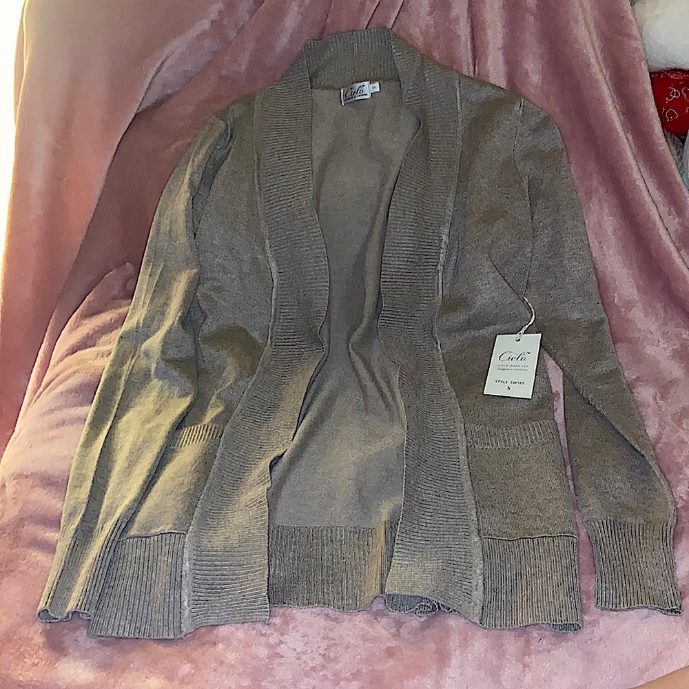 CARDIGAN BROWN